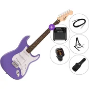 Fender Squier Sonic Stratocaster LRL SET 2 Ultraviolet Električna kitara