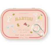 Paddywax Bistro Tin Martini dišeča sveča v pločevinki 127 g
