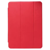 Nikcorp Zaščitni ovitek za iPad Pro 11 (2020) s pokrovom in držalom za pisalo, prozoren rdeč etui za tablico