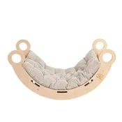 MeowBaby Mala gugalnica Dream Rocker Beli les in lestev, (21626015)
