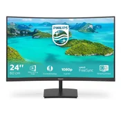 Philips 241E1SCA zakrivljeni monitor 23,8 VA Full HD, 75 Hz