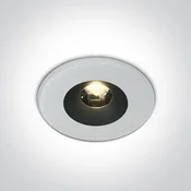 VGRADNA LED SVETILKA 6W WW 25deg IP65 100-240V BELA DM10106V/W/W
