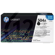 HP toner 504A (CE250A), črn