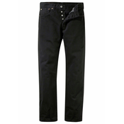 Levis® Jeans hlače 501® 00501-3371 Črna Straight Fit