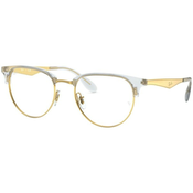 Ray-Ban RX6396 5762 L (53) Zlata/Kristalna