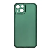 Maska Clear color za iPhone 14 Plus zelena.