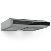 Klarstein Contempo Neo, napa za namestitev pod kuhinjsko omarico, recirkulacija, 175 m3/h, SenseControl, integrirano upravljanje na dotik, nerjaveče jeklo/akrilno steklo (DSM-Contem.Neo 60Si)