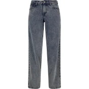 Womens high-waisted jeans 90s blue