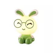 Stolna svjetiljka Bunny zelena bijela