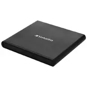 Verbatim 53504 eksterni DVD rezač USB2.0 crni ( DVD53504 )