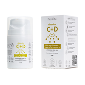 Veganski liposomski vitamin C + D3 – v gelu, 50 ml