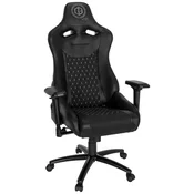MID.YOU Gaming Stol Gamebreaker Sx 04, Črna