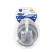 KikkaBoo Cinija sa vakumom i kašicicom Blue (KKB40098)