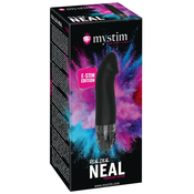 mystim Real Deal Neal E-Stim - punjivi elektro vibrator (crni)