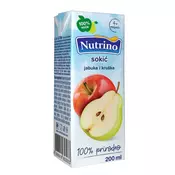 Nutrino sokic jabuka i kruška 200ml