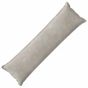 Vidaxl Dekorativna blazina HOUTEN Svetlo siva 40 x 145 cm