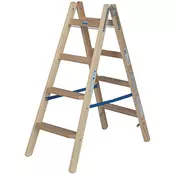 Krause Stabilo stepenicaste drvene merdevine 2x4 gazišta 818317