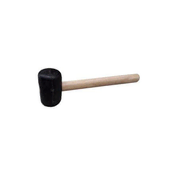 Ostatní Gumijasto kladivo Euro tools 119245 Rubber mallet PROFI MAXI, 3.5 kg, 120 mm, wooden handle