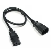 E-GREEN Kabl naponski C13 - C14 (UPS - PC) 1.8m