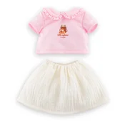 Majica i suknja za bebu T-Shirt & Skirt Little Explorer Mon Grand Poupon Corolle za bebu od 36 cm, od 24 mjeseca