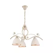 Brilagi - LED luster na lancu ANTICO 3xE27/60W/230V 3000K bela patina
