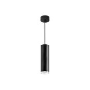Kupatilski luster na sajli TURYN 1xGU10/10W/230V IP44, crne boje