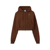 Nike Sportswear  jopica s kapuco ženska z bombažem Studio Fleece