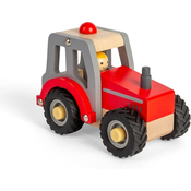 Bigjigs Toys Traktor crveni