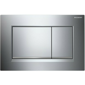 GEBERIT aktivirna tipka za 2-količinsko splakovanje SIGMA 30 115.883.KH.1 sijajni krom/mat krom