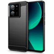 Silikonski ovitek za Xiaomi 13T/Xiaomi 13T Pro - mat carbon črn
