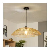 Brilagi - LED luster na sajli CERIA BOHO 1xE27/40W/230V, prečnik 70 cm, braon