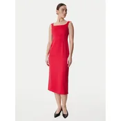 Marella Cocktail obleka Perle 2613221063 Rdeča Slim Fit