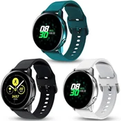 Infostyle Kitway silikonski paščki 20 mm (3 kosi) za Samsung Galaxy Watch – Active 2, Watch 4, Watch 3, Classic