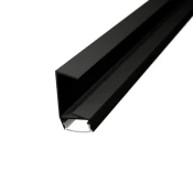 179308 LP SHELF alu LED profil črn brez pokrova