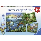Ravensburger Slagalica Dinosaurus, 3x49 delova
