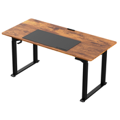 Ultradesk UPLIFT delovna miza, rajva, električno nastavljiva višina, 160X75 cm, 74-116 cm, z XXL podlogo za miško