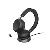 Jabra Brezžične slušalke Jabra Evolve2 75 MS Stereo s stojalom