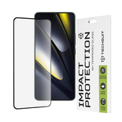 Techsuit – 111D Full Cover / Full Glue Glass za Xiaomi Poco F6 – črno