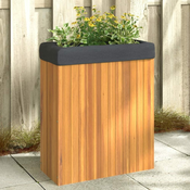 Greatstore Vrtno cvetlično korito 59x27,5x70 cm trden akacijev les