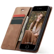 Spacecase SPACECASE OVITEK WALLET ZA IPHONE 7 8 SE 2020 OVITEK USNJEN OVITEK LIGHT, (21962447)