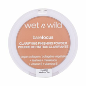 Wet n Wild Bare Focus Clarifying Finishing Powder mat puder 6 g odtenek Medium-Tan
