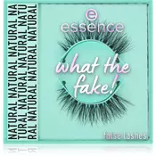 essence WHAT THE FAKE! umetne trepalnice 03 Natural 1 par