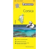 Corse-du-Sud, Haute-Corse - Michelin Local Map 345
