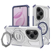 Hibridna maska Carbon Shield Pro za Honor 400 Pro - blue transparent