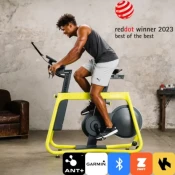 Kettler HOI Frame+ Sobno Dirkalno Kolo – Shock| 1000 W moči, realistična simulacija vožnje in povezljivost