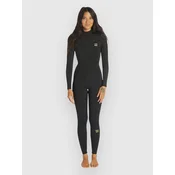 Billabong Synergy 5/4 Back Zip Full Wetsuit wild black