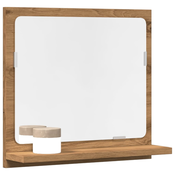 Kupaonski ormaric s ogledalom Artisan hrast 40x11x37 cm