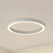Lucande LED stropna svetilka Neor, bela, O 60 cm, CCT, z možnostjo zatemnitve - Hodnik - Sodobni - Kovina