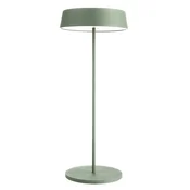Deko-Light Namizna svetilka Miram LED s polnilno baterijo, zatemnljiva, zelena - Dnevna soba/jedilnica - Sodobni - Kovina