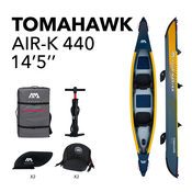 AQUA MARINA Kajak Tomahawk AIR-K 440 Navy